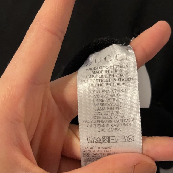 Black Gucci turtle neck - Picture 4 of 4